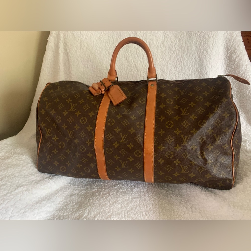 Louis Vuitton Monogram Keepall 55